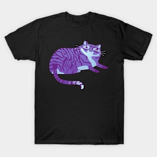 Perriwinkle Tabby Cat T-Shirt